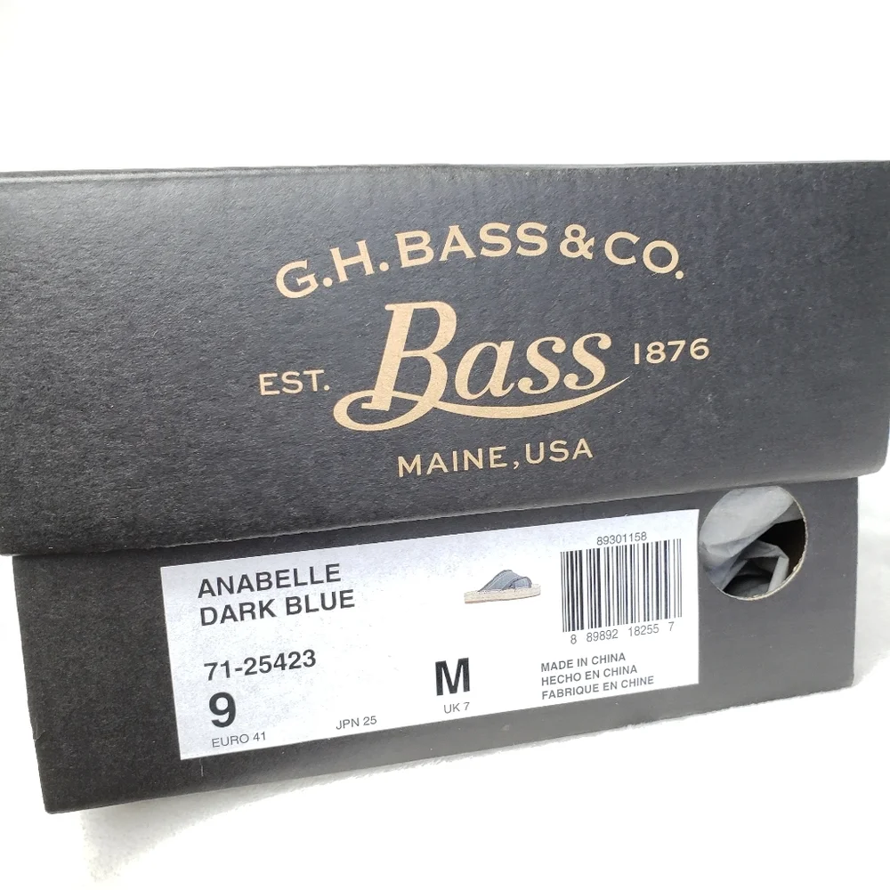 G.H. Bass & Co. Espadrilles Sz9